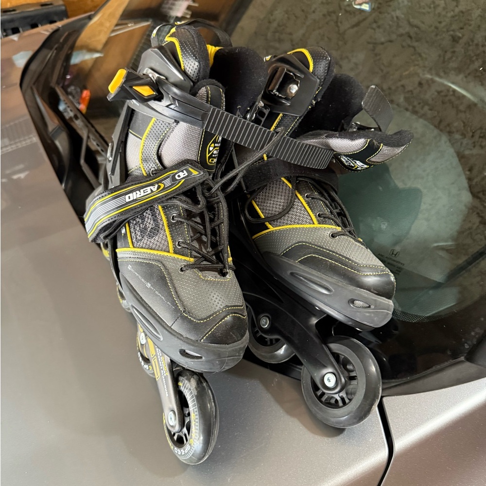 Rollerblade Zetrablade Men's Inline Skates - Black and Yellow